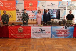 Астраханские патриоты провели Уроки мужества и патриотические выставки в Астраханской государственной консерватории